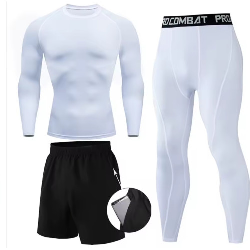 Термокомплект (рашгард) Sportwear Perfomance White